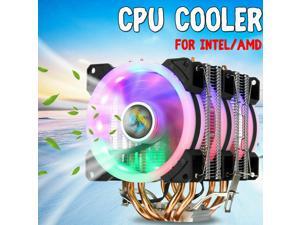 RGB Computer CPU Case Cooling Fan For Intel LGA 775/1150/1151/1155/1156/1366 AMD RGB Computer CPU Case Cooling Fan For Intel LGA 775/1150/1151/1155/1156/1366 AMD