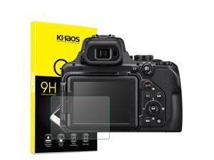 Khaos For Nikon COOLPIX P1000 Digital Camera Tempered Glass Screen Protector Khaos For Nikon COOLPIX P1000 Digital Camera Tempered Glass Screen Protector