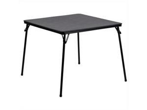 Flash Furniture Folding Card Table in Black Flash Furniture Folding Card Table in Black