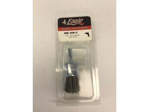 Eagle 3/4" Knot Wire End Brush, 1/4" Shank, .020" Wire Dia. NEWPING Eagle 3/4" Knot Wire End Brush, 1/4" Shank, .020" Wire Dia. NEWPING