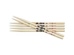 Vic Firth 3-Pair American Classic Hickory Drumsticks Nylon 7A