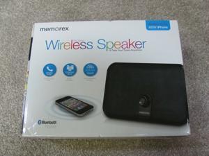 Memorex Wireless Bluetooth Portable Speaker MW550 Memorex Wireless Bluetooth Portable Speaker MW550
