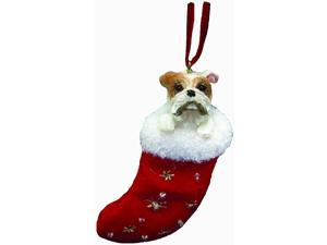 Dog in a Stocking Christmas Ornament-Santa's Little Pals by E&S Pets BERNESE MT 