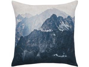 Renwil New Traditional Irvine Malaga Throw Pillow in Brown and Gray Renwil New Traditional Irvine Malaga Throw Pillow in Brown and Gray