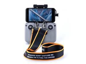 Dual Hooks Neck Strap For Dji Mini 2/Air 2S/Mavic 3/Air 2 Remote Controller Anti-Fall Lanyard Mount (Please Don'T Disturb Me When I'M Flying The Drone)
