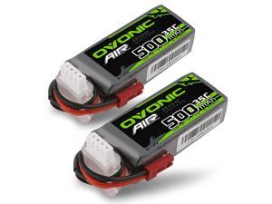 2 Pack Zeee 7.4V 2200mAh Lipo Batttery 2S 50C Soft Case Battery with Deans Connector for FPV Helicopter Airplane Drone UAV Quadcopter RC Boat RC Car RC Models