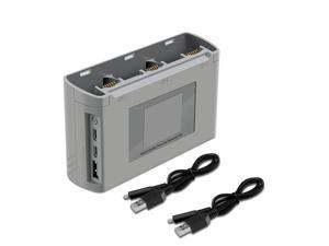 Two-Way Battery Charging Hub For Dji Mavic Mini 2 Mavic Mini Se Drone Battery Charger, Charge 3 Batteries, Lcd Digital Display