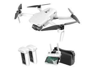 Hubsan Zino Mini SE Drone, 4K Camera with 3-Axis Gimbal, 249 Gram Ultralight and Foldable Quadcopter, 6KM HD Video Transmission, 40 Mins Flight Time, AI Tracking, Two Batteries