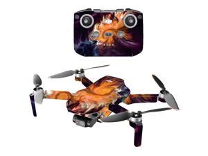 Compatible With Dji Mini 2 Portable Drone - Swirl Galaxy | Protective, Durable, And Unique Vinyl Decal Wrap Cover | Easy To Apply, Remove, And Change Styles | Made In The Usa