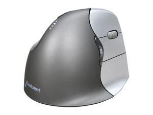 Evoluent VM4R Silver/Black 1 x Wheel USB Wired Laser Vertical Mouse Evoluent VM4R Silver/Black 1 x Wheel USB Wired Laser Vertical Mouse