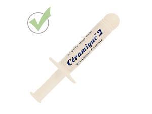 Arctic Silver Ceramique 2 Tri-Linear Ceramic Thermal Compound 2.7g gram syringe Arctic Silver Ceramique 2 Tri-Linear Ceramic Thermal Compound 2.7g gram syringe