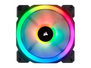 Corsair LL Series CO-9050071-WW LL120 RGB, 120mm Dual Light Loop RGB LED PWM Fan Corsair LL Series CO-9050071-WW LL120 RGB, 120mm Dual Light Loop RGB LED PWM Fan