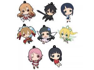 Sword Art Online Cute Trading Rubber Strap (1 Random Blind Box) Sword Art Online Cute Trading Rubber Strap (1 Random Blind Box)