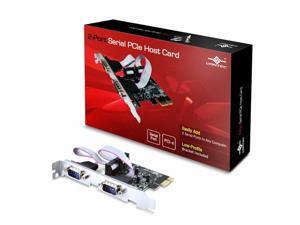 Vantec UGT-PCE20SR 2-Port Serial PCIe Host Card Vantec UGT-PCE20SR 2-Port Serial PCIe Host Card