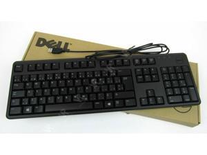 Dell Genuine KB212-B USB French Canadian Black Keyboard DJ488 0DJ488