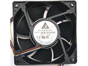 Delta AFB1212HHE-PWM 120x38mm Dual Ball Bearing High Speed Fan, 4Pin PWM Delta AFB1212HHE-PWM 120x38mm Dual Ball Bearing High Speed Fan, 4Pin PWM