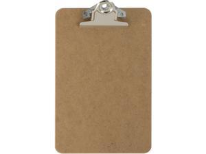 Oic Wood Clipboard - 1" Capacity - 6" X 9" - Clamp - Hardboard - Brown Oic Wood Clipboard - 1" Capacity - 6" X 9" - Clamp - Hardboard - Brown