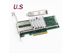X520-DA2 Intel 82599ES 10Gb/S PCl-E Dual Port E10G42BTDA Ethernet Server Adapter X520-DA2 Intel 82599ES 10Gb/S PCl-E Dual Port E10G42BTDA Ethernet Server Adapter