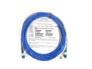 HPE Premier flex MPO/MPO OM4 12F 15M Fiber Cable Q1H66A Q1H66-63001 873185-001 HPE Premier flex MPO/MPO OM4 12F 15M Fiber Cable Q1H66A Q1H66-63001 873185-001