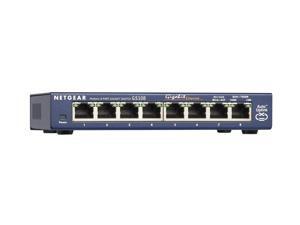 Netgear GS108-400NAS Prosafe 8 Port Gigabit Switch Netgear GS108-400NAS Prosafe 8 Port Gigabit Switch