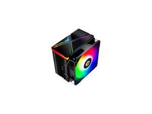 ID-COOLING SE-234-ARGB CPU Cooler AM4 CPU Cooler 5V Addressable RGB Cooler 4 Heatpipes CPU Air Cooler 120mm PWM Fan, Intel/AMD ID-COOLING SE-234-ARGB CPU Cooler AM4 CPU Cooler 5V Addressable RGB Cooler 4 Heatpipes CPU Air Cooler 120mm PWM Fan, Intel/AMD