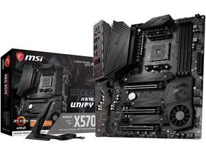 MSI MEG X570 UNIFY AM4 AMD X570 SATA 6Gb/s ATX AMD Motherboard MSI MEG X570 UNIFY AM4 AMD X570 SATA 6Gb/s ATX AMD Motherboard