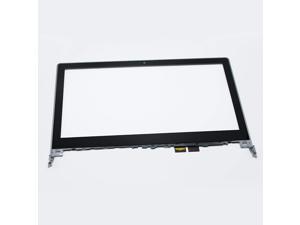 14 inch Touch Screen Glass Replacement  Digitizer  Bezel for Lenovo Flex 214 14D 20404  Silver