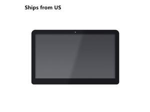 Replacement 15.6 inches FullHD 1080P IPS LED LCD Display Touch Screen Digitizer Assembly Bezel with Touch Controller Board for HP Pavilion X360 15-bk105ur 15-bk105na 15-bk106ur