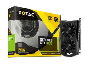 Zotac ZT-P10500D-10H GeForce GTX 1050 OC 2GB GDDR5 1455MHz Base 1569MHz Boost 128bit DP HDMI Dual Link DVI VR Ready Gaming Video Card