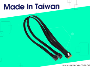 Slimline SAS (SFF-8654) 8-Lane to Mini SAS HD (SFF-8643) 4-Lane x2 Y Cable Slimline SAS (SFF-8654) 8-Lane to Mini SAS HD (SFF-8643) 4-Lane x2 Y Cable