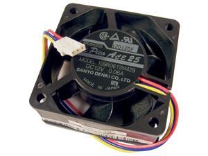 RiblessTach PWM IP68 24VDC Sanyo Denki 9WL0824P4J001 DC Fans 80x25mm