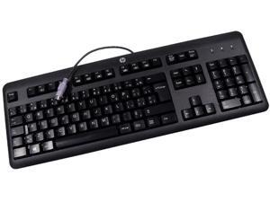 HP French Canadian KB-1156 PS2 Keyboard 672646-122 PS/2 Jack Black Retail HP French Canadian KB-1156 PS2 Keyboard 672646-122 PS/2 Jack Black Retail