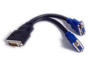 LFH60 to HD15 Dual-Monitor VGA Cable RGBOE9-E LFH60 to HD15 Dual-Monitor VGA Cable RGBOE9-E