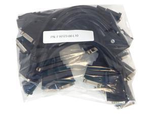 Lot-10 Matrox DMS-60 to Dual DVI-I Cable F16123-00-L10 DMS-60 to 2-DVI-I Dual Link Lot-10 Matrox DMS-60 to Dual DVI-I Cable F16123-00-L10 DMS-60 to 2-DVI-I Dual Link
