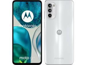 Motorola Moto G52 DualSim 128GB ROM  4GB RAM GSM only  No CDMA Factory Unlocked 4GLTE SmartPhone Porcelain White  International Version