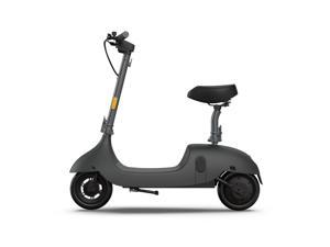 OKAI Beetle Electric Scooter with Seat (EA10) | Foldable, Smart Commuter E-Scooter - Black
