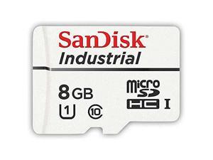 SanDisk 8GB Industrial Grade MLC Micro SDHC Class 10 SDSDQAF3-008G-I Memory Card Bulk (1 Pack)