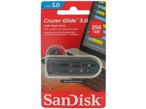 SanDisk 256GB Cruzer Glide USB 3.0 Flash Drive SDCZ600-256G-G35 Retail (1 Pack)