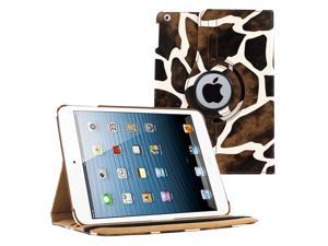 iPad 9.7 5th 6th Gen Case, KIQ PU Leather Multi-View Protection Case Cover Holder Stand For Apple iPad 9.7 5th/6th Generation [2017/2018] (Giraffe)