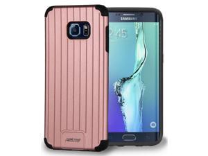 ROSE GOLD PINK MATTE SLIM DUOSHIELD CASE COVER FOR SAMSUNG GALAXY S6 EDGE PLUS