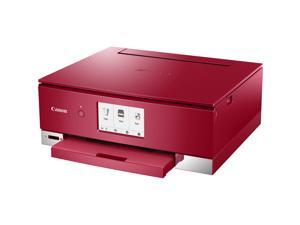 Canon PIXMA TS8220 (2987C042) Duplex 4800 DPI x 1200 DPI Wireless/USB Color Inkjet All-In-One Printer - Red Canon PIXMA TS8220 (2987C042) Duplex 4800 DPI x 1200 DPI Wireless/USB Color Inkjet All-In-One Printer - Red