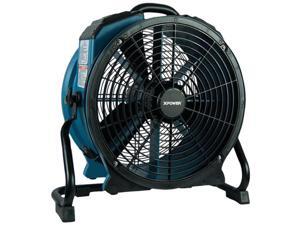 XPOWER X-47ATR X-47ATR 3,600 CFM Variable-Speed Sealed Motor Industrial Axial Air Mover/Dryer/Blower Fan with Timer an XPOWER X-47ATR X-47ATR 3,600 CFM Variable-Speed Sealed Motor Industrial Axial Air Mover/Dryer/Blower Fan with Timer an