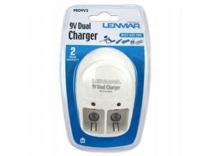 Lenmar PRO9V2 2 Station 9V NiMh Battery AC Charger Lenmar PRO9V2 2 Station 9V NiMh Battery AC Charger
