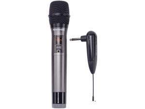 Karaoke USA Wireless Microphone System 11.00in. x 5.20in. x 2.40in. WM900 Karaoke USA Wireless Microphone System 11.00in. x 5.20in. x 2.40in. WM900