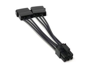 Two MOLEX to PCI-E| Bulk VERPACKT (W000-00-000144) Two MOLEX to PCI-E| Bulk VERPACKT (W000-00-000144)