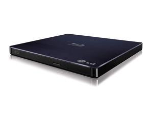 LG 6x WP50NB40 Slim Portable Blu-Ray Writer - Supports M-DISC and BDXL (Black, Retail Box)