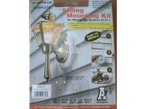 Arlington 8171-1 Siding Mounting Kit for Dutch Lap Surface Arlington 8171-1 Siding Mounting Kit for Dutch Lap Surface