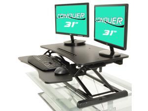Height Adjustable Standing Desk Monitor Riser Gas Spring Tabletop Sit to Stand Workstation Height Adjustable Standing Desk Monitor Riser Gas Spring Tabletop Sit to Stand Workstation