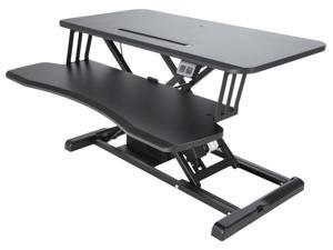 Conquer Electric Standing Desk Height Adjustable Motorized Sit to Stand Desk Converter Conquer Electric Standing Desk Height Adjustable Motorized Sit to Stand Desk Converter