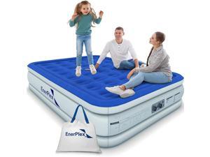 Zaltana Camping Hiking Single Size Air Pump mattress Inflatable Bed Blue AMT-S 